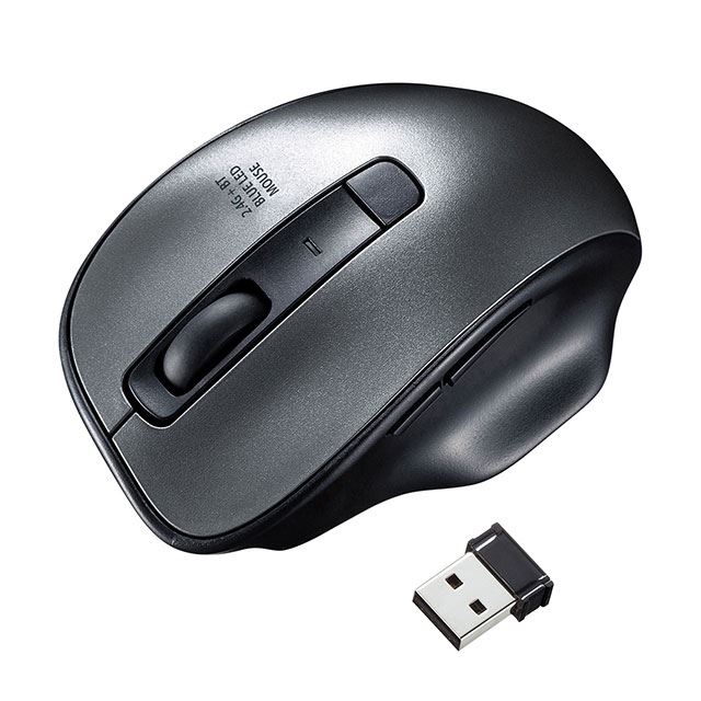 サンワ、Bluetoothと2.4GHzの両方に対応したワイヤレスマウス - 価格.com