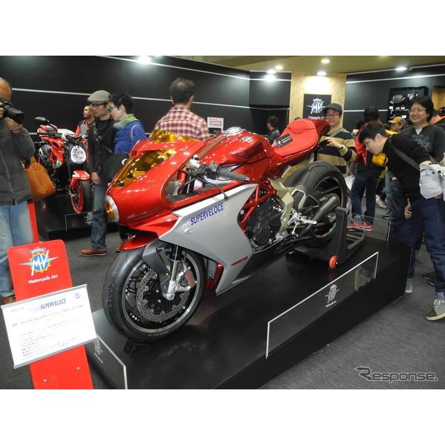 MVアグスタの目玉商品は550万円の ブルターレ、閉幕後にはイタリアへ…東京モーターサイクルショー2019 - 価格.com