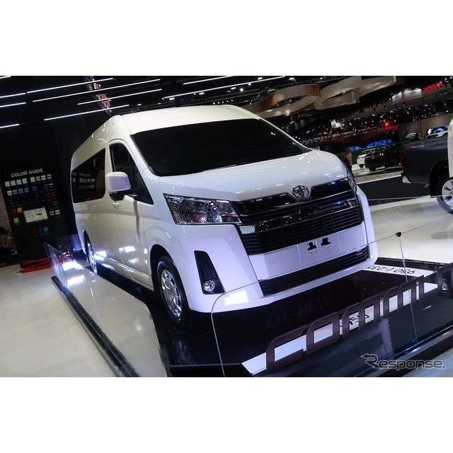 これは長い トヨタ ハイエース 新型を見た バンコクモーターショー19 価格 Com