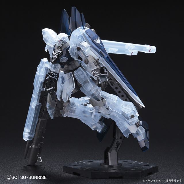 クリアカラーのガンプラ「HG シナンジュ・スタイン（ナラティブVer