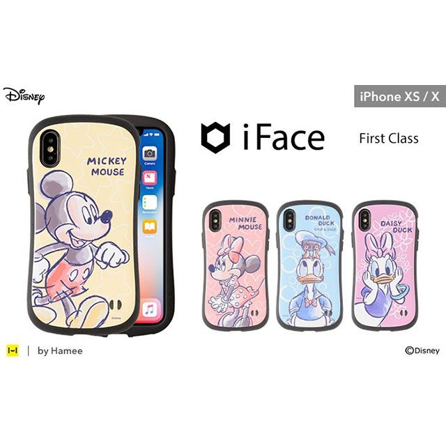 Hamee、水彩タッチの「ディズニーキャラクター iFace First Class