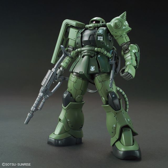 ガンダム The Origin ザクii C 6 R6型のhg 1 144ガンプラ 発売日決定 価格 Com