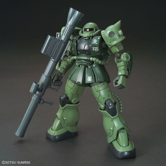 ガンダム THE ORIGIN」ザクII C-6/R6型のHG 1/144ガンプラ、発売日決定 - 価格.com