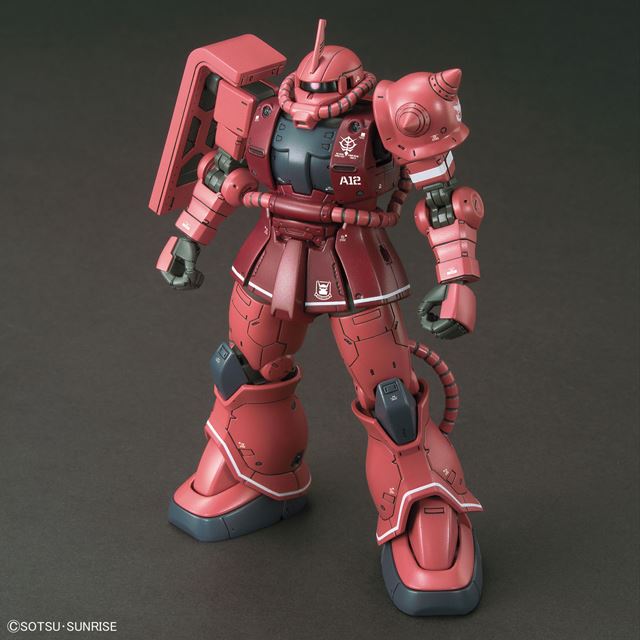 ガンプラ「HG 1/144 シャア専用ザクII 赤い彗星Ver.」発売日が決定