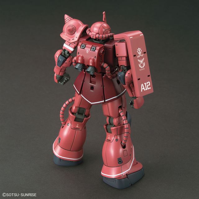 ガンプラ「HG 1/144 シャア専用ザクII 赤い彗星Ver.」発売日が決定 