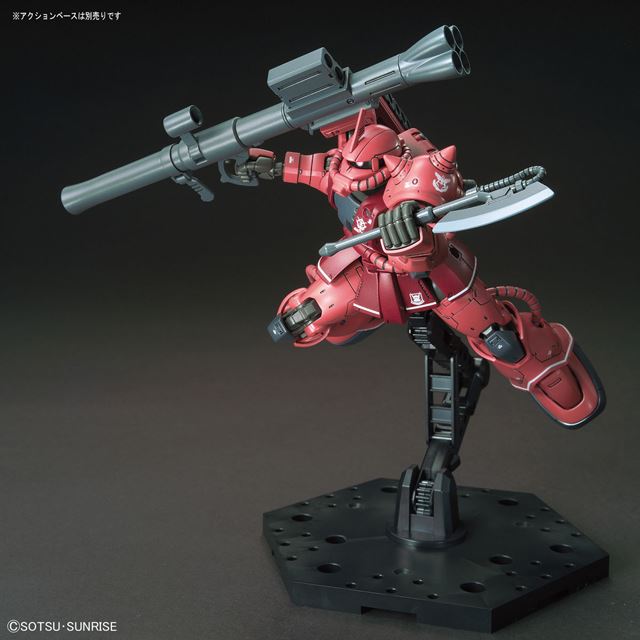 ガンプラ「HG 1/144 シャア専用ザクII 赤い彗星Ver.」発売日が決定