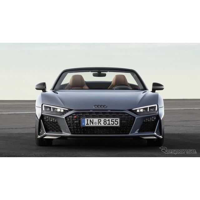 アウディ R8 改良新型 6馬力で最高速331km Hに ニューヨークモーターショー19で発表へ 価格 Com