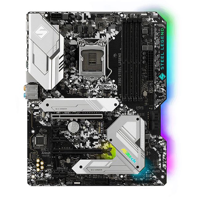 Asrock Rgbライティングに対応したマザーボード Z390 Steel Legend 価格 Com