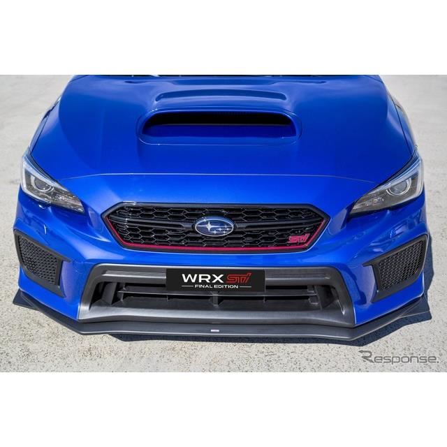 スバル WRX STI、8台限りの「ファイナルエディション」…スペインで発売 - 価格.com