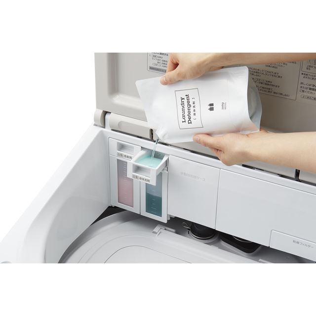パナソニック、液体洗剤・柔軟剤を「自動投入」できる縦型洗濯機3機種