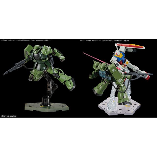 ジオン軍」「連邦軍」カラーを施したガンプラ台座が限定発売 - 価格.com