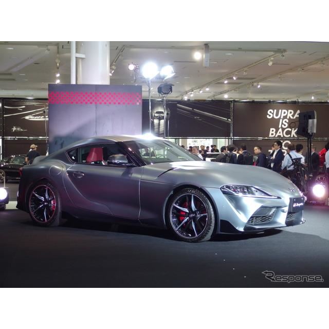 トヨタ スープラ 新型】抽選で24台限定、マット・ストーム