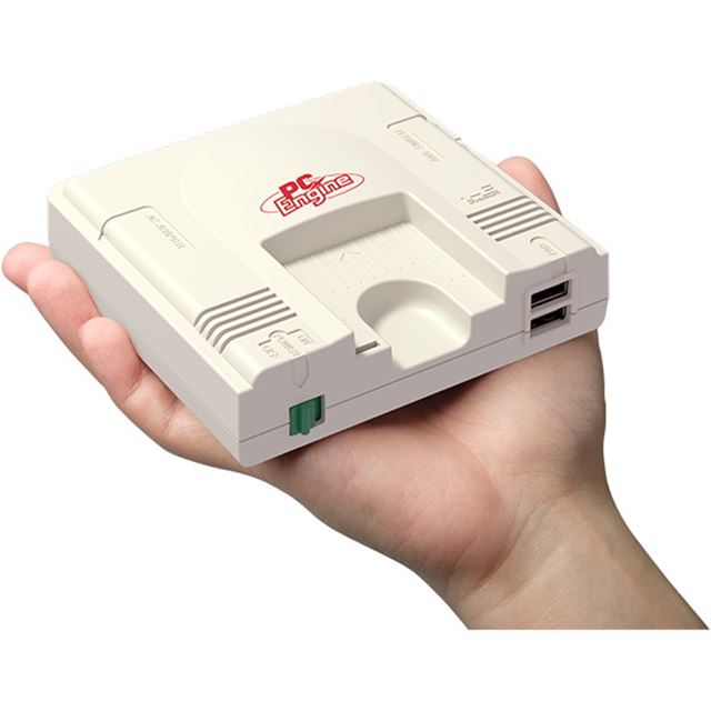 コナミ 手のひらサイズのゲーム機 Pcエンジン Mini 発売へ 価格 Com