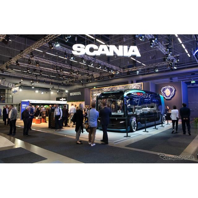 1台がバス トラック ゴミ収集車に変身 自動運転evコンセプトをスカニアが発表 価格 Com