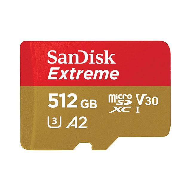 サンディスク エクストリーム microSD UHS-Iカード 512GB