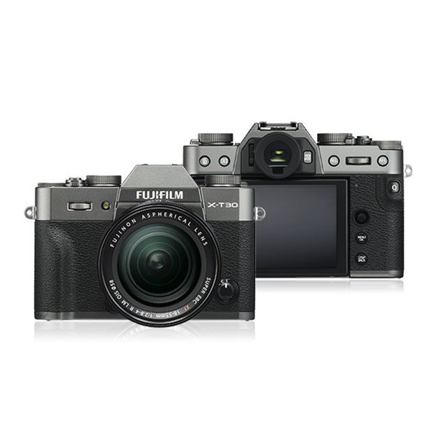 富士フイルム、ミラーレスカメラ「X-T30 チャコールシルバー」を6月21