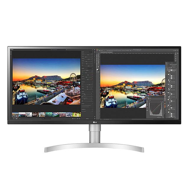 LG、34型ウルトラワイド液晶ディスプレイ「34WL850-W」「34WL85C