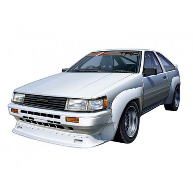 トヨタ AE86 N2仕様」1/24プラモ、TRDのオーバーフェンダー付き - 価格.com