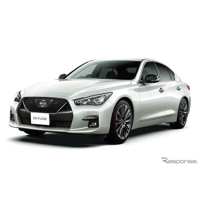 日産 スカイライン 新型】ブランドを象徴する「Vモーショングリル」を採用 価格427万4640円から - 価格.com