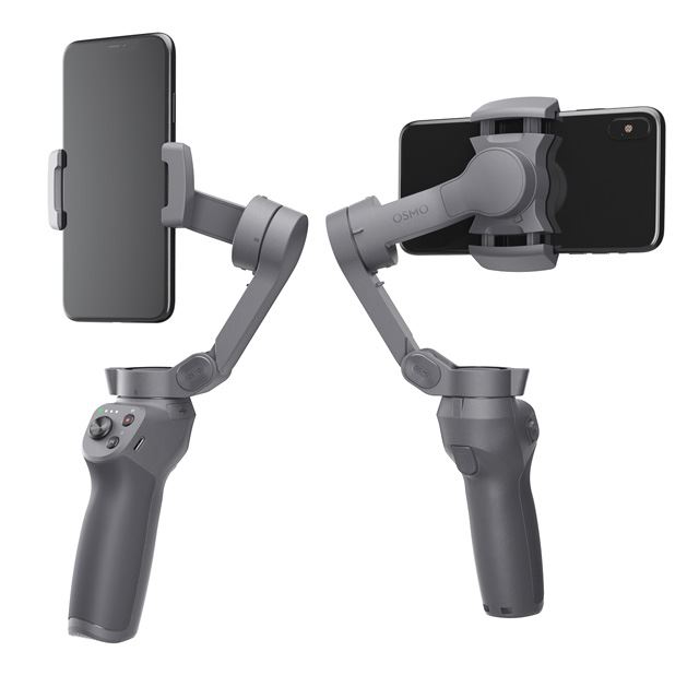 DJI、折りたたみ式設計のスマホ用スタビライザー「Osmo Mobile 3