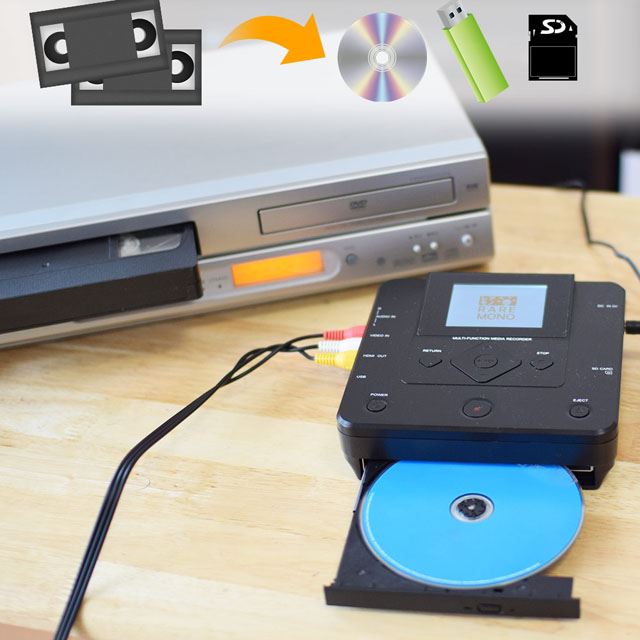 新品☆サンコーPC不要DVDにダビングできるメディアレコーダー MEDRECD8 