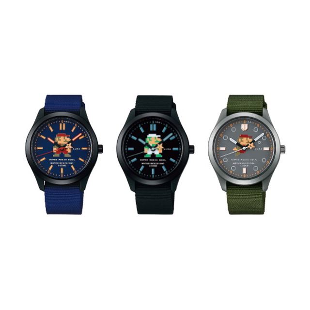 価格.com - セイコーと「スーパーマリオ」コラボの腕時計に新モデル3種、9/20発売