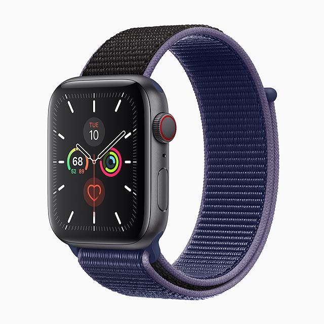 アップル、常時表示やコンパスに対応した「Apple Watch Series 5」を9