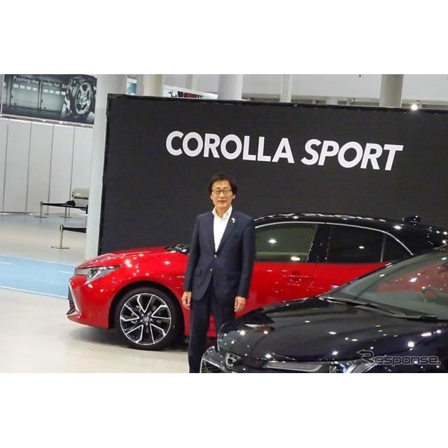 トヨタ カローラ 新型 吉田副社長 ワンランク上の存在感も価格は先代並み 価格 Com