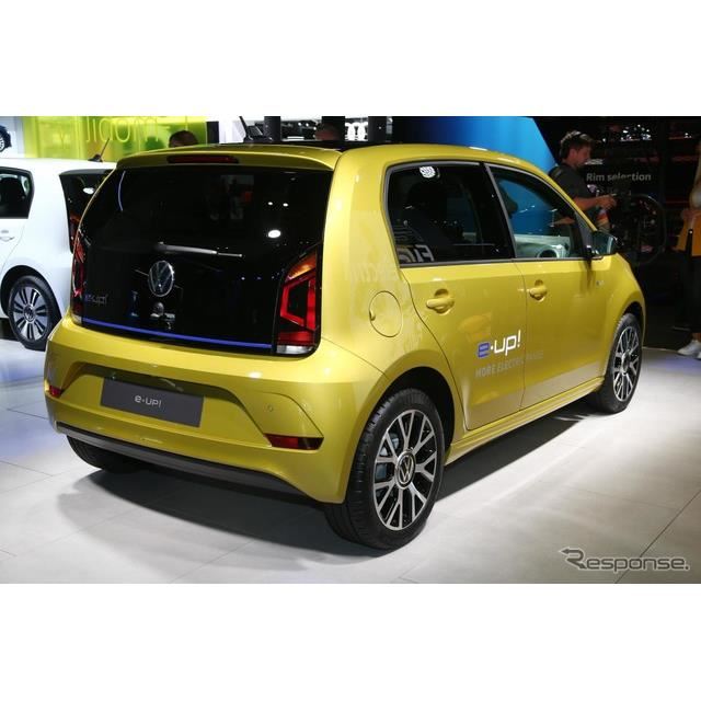 Vw Up のev E Up に改良新型 航続6割拡大 フランクフルトモーターショー19 価格 Com