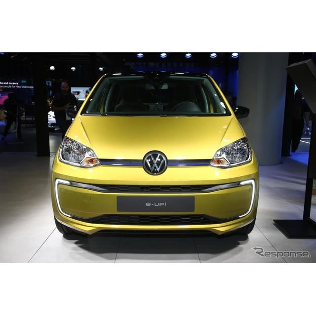 Vw Up のev E Up に改良新型 航続6割拡大 フランクフルトモーターショー19 価格 Com