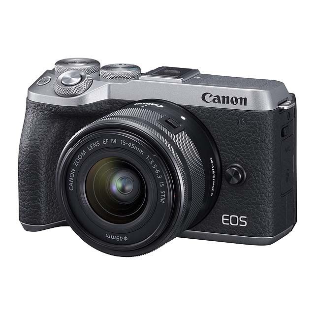 Canon ミラーレス一眼カメラ EOS M6 ボディー(シルバー) EOSM6SL-BODY