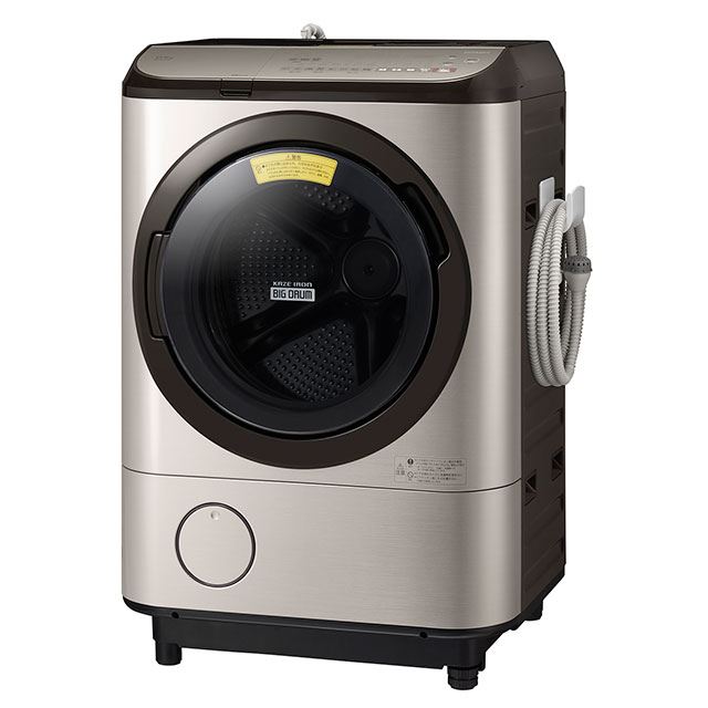 日立、12kgモデルの洗濯乾燥機に洗剤自動投入機能を新搭載 - 価格.com