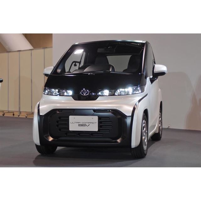 トヨタがモーターショーに6種類の 小さなev を出展 試乗可能なモデルも 価格 Com