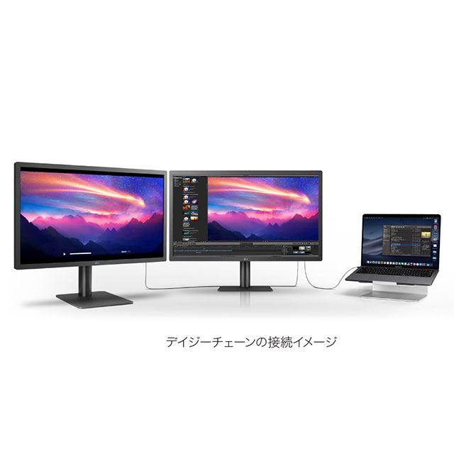 LG、Touch Barに対応したMac向け23.7型4K液晶ディスプレイ「24MD4KL-B 