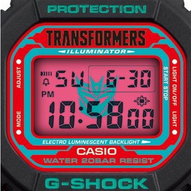 カシオ、G-SHOCKとトランスフォーマーのコラボ第2弾「DW-5600TF19-SET ...