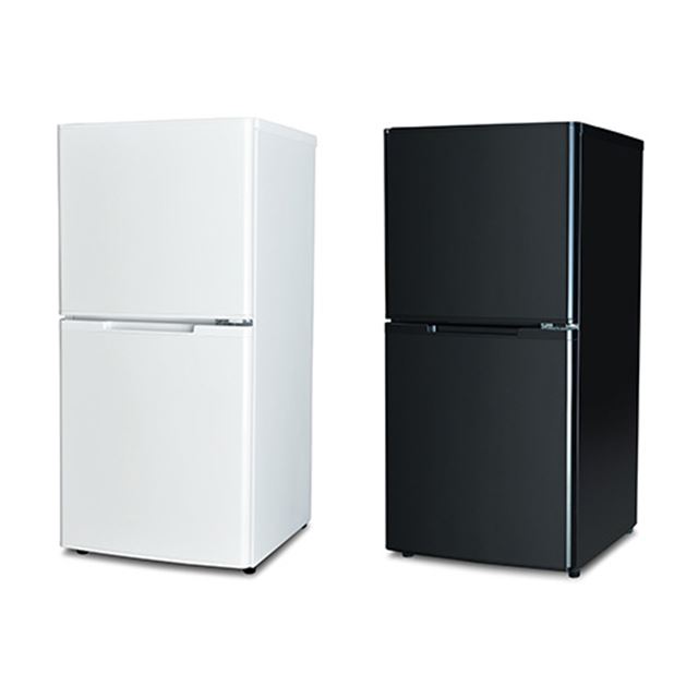美品］ A-Stage 2ドア冷凍/冷蔵庫 123L RZ-123B ブラック - キッチン家電