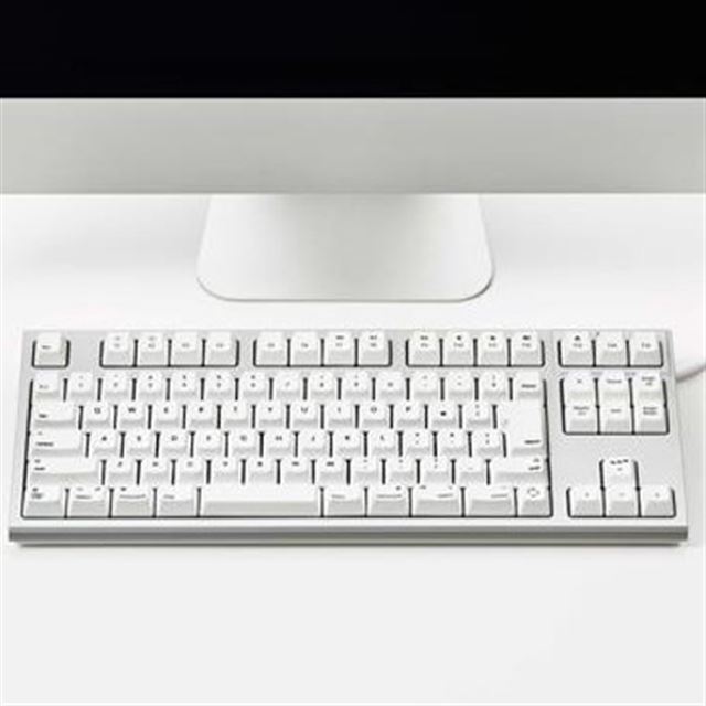 東プレ、Mac対応キーボード「REALFORCE for Mac」にテンキーレス計8