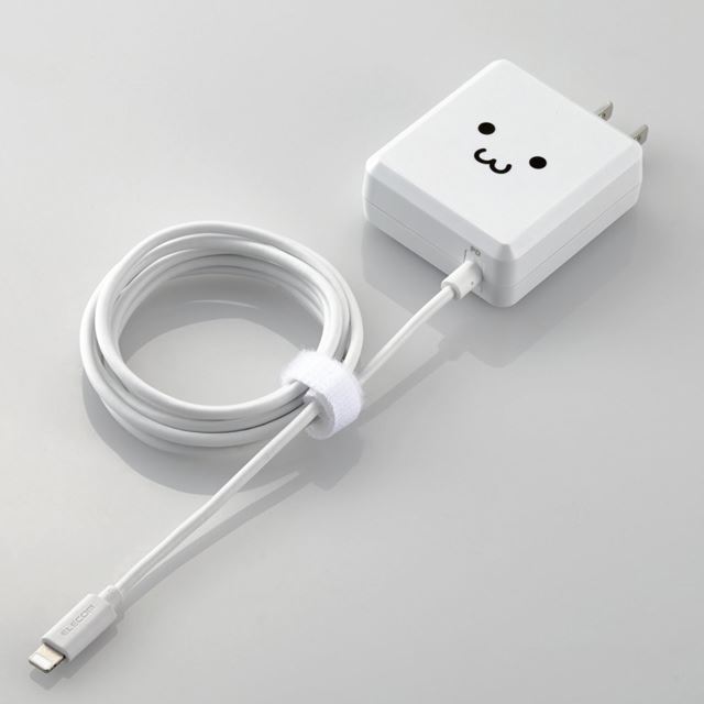エレコム Pd3 0対応のlightningケーブル一体型ac充電器 価格 Com