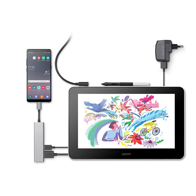 人気を誇る 【美品】Wacom One 液晶ペンタブレット13.3型 iPad本体