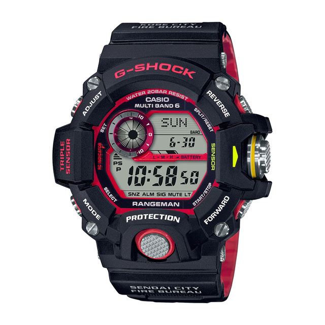 カシオ、「G-SHOCK」の緊急消防援助隊コラボモデルを6月発売 - 価格.com