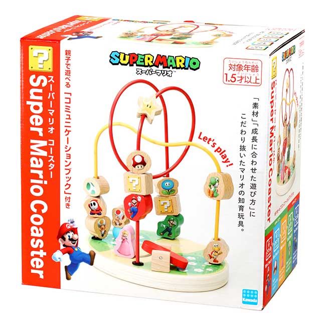 カワダ、「スーパーマリオ」の木製知育玩具2製品 - 価格.com