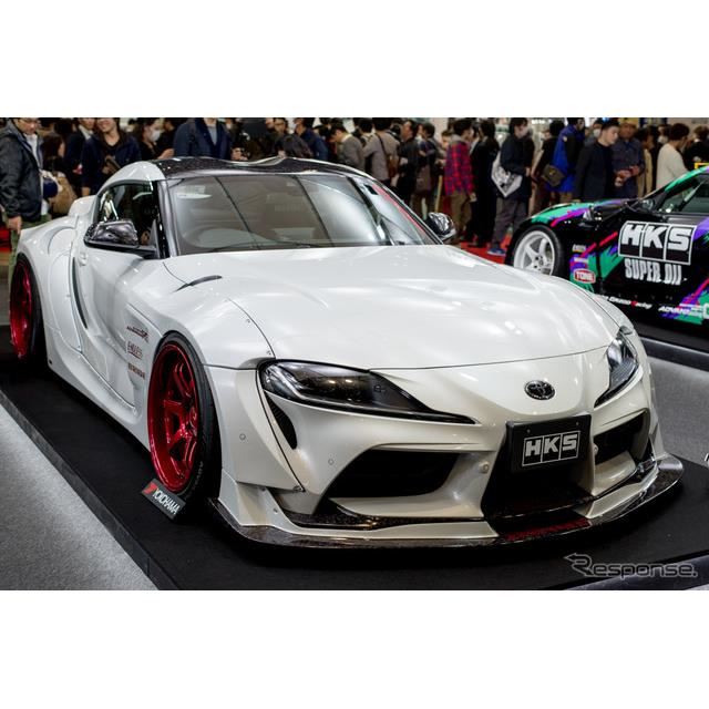 GRスープラ HKSハイパーマックスツーリング 寒々しく GRスープラ HKSハイパーマックスツーリング 寒々しく