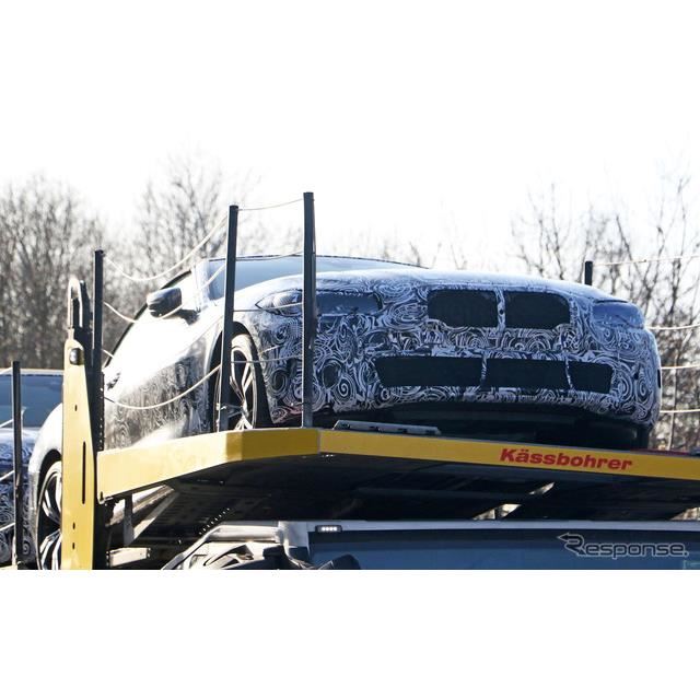 BMW 4シリーズ カブリオレ 次期型プロトタイプ（スクープ写真）