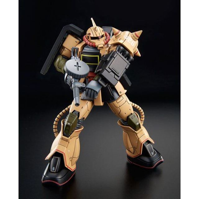 バンダイ、熱帯・砂漠戦仕様MS「ザク・デザートタイプ」のガンプラ発売 - 価格.com