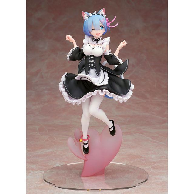 Re ゼロから始める異世界生活 ネコミミ姿 のレムがフィギュアで登場 価格 Com