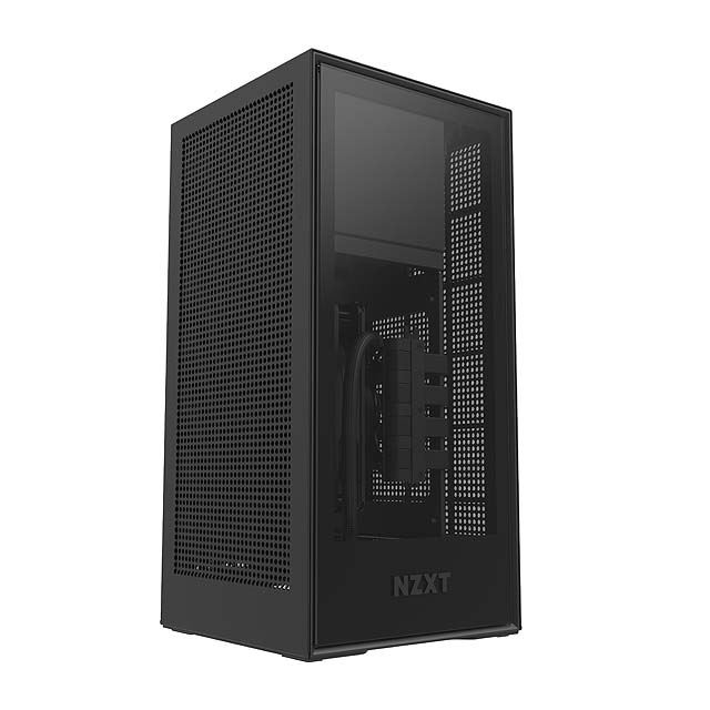 NZXT H1 Version2 PCケース コンパクト WHITE 電源、簡易水冷付属 CS