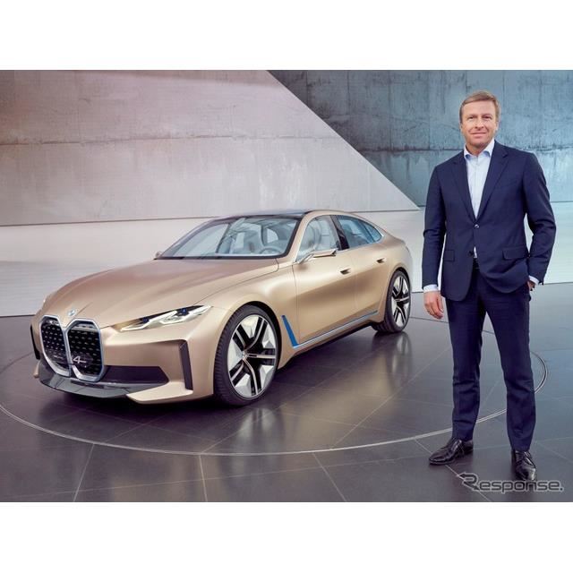 Bmw コンセプト I4 発表 縦長キドニーグリル採用の次世代ev 価格 Com
