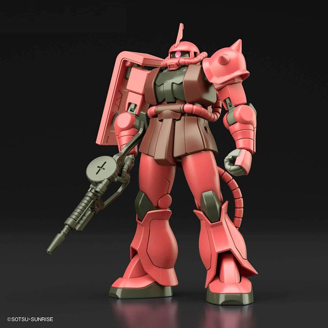 機動戦士ガンダム」シャア専用ザクIIの新規造形HGガンプラが7月発売