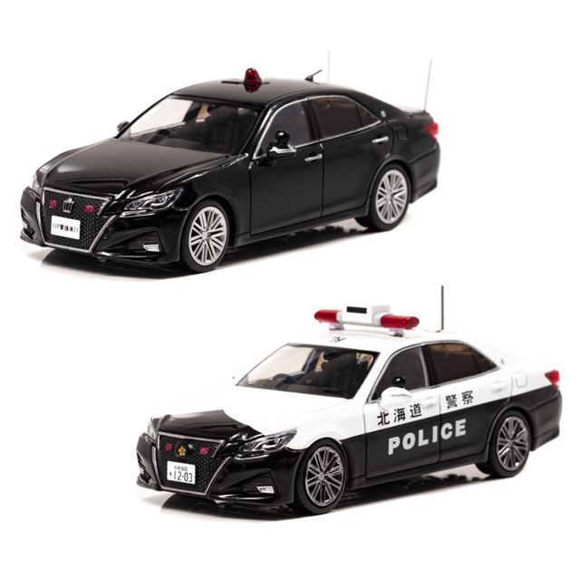 ヒコセブン、「1/43 クラウン アスリート 要人警護車両」など限定生産