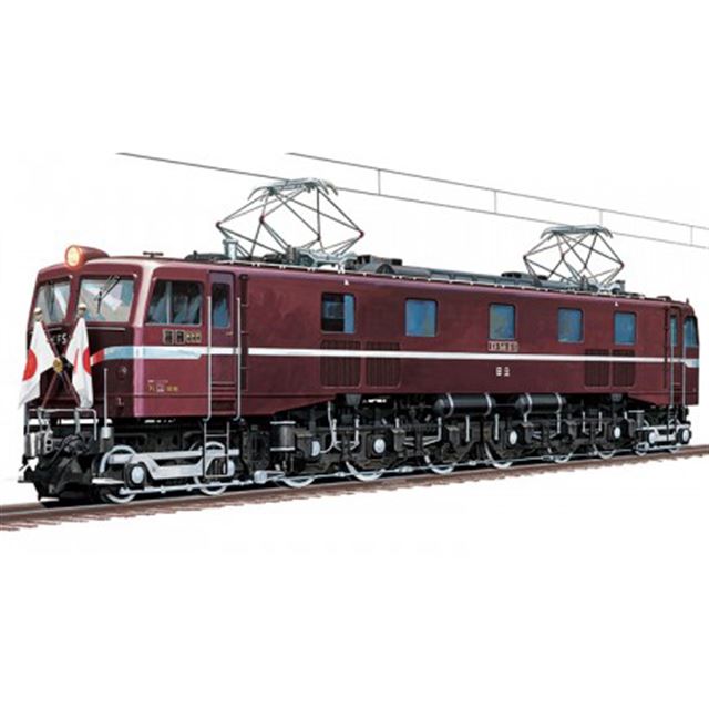 AOSHIMA、お召し列車専従機「EF58 60/61」1/50模型の豪華版キット 
